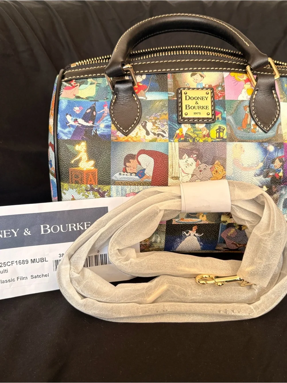 Dooney & Bourke “Golden Age” Disney Film Scenes Purse